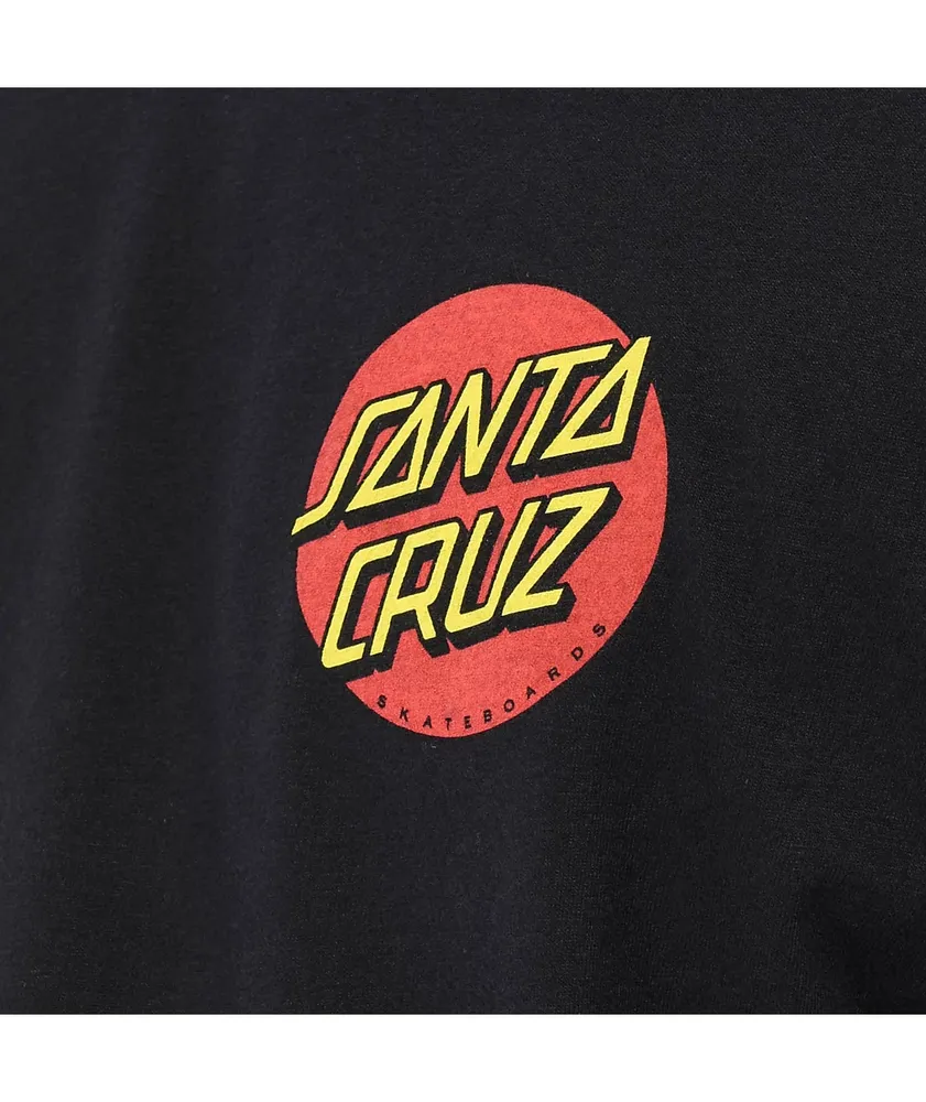 Santa Cruz Classic Dot Black T-Shirt