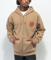 Santa Cruz Classic Dot Sand Zip Hoodie