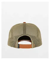 Santa Cruz Cliff View Dot Mesh Orange Trucker Hat