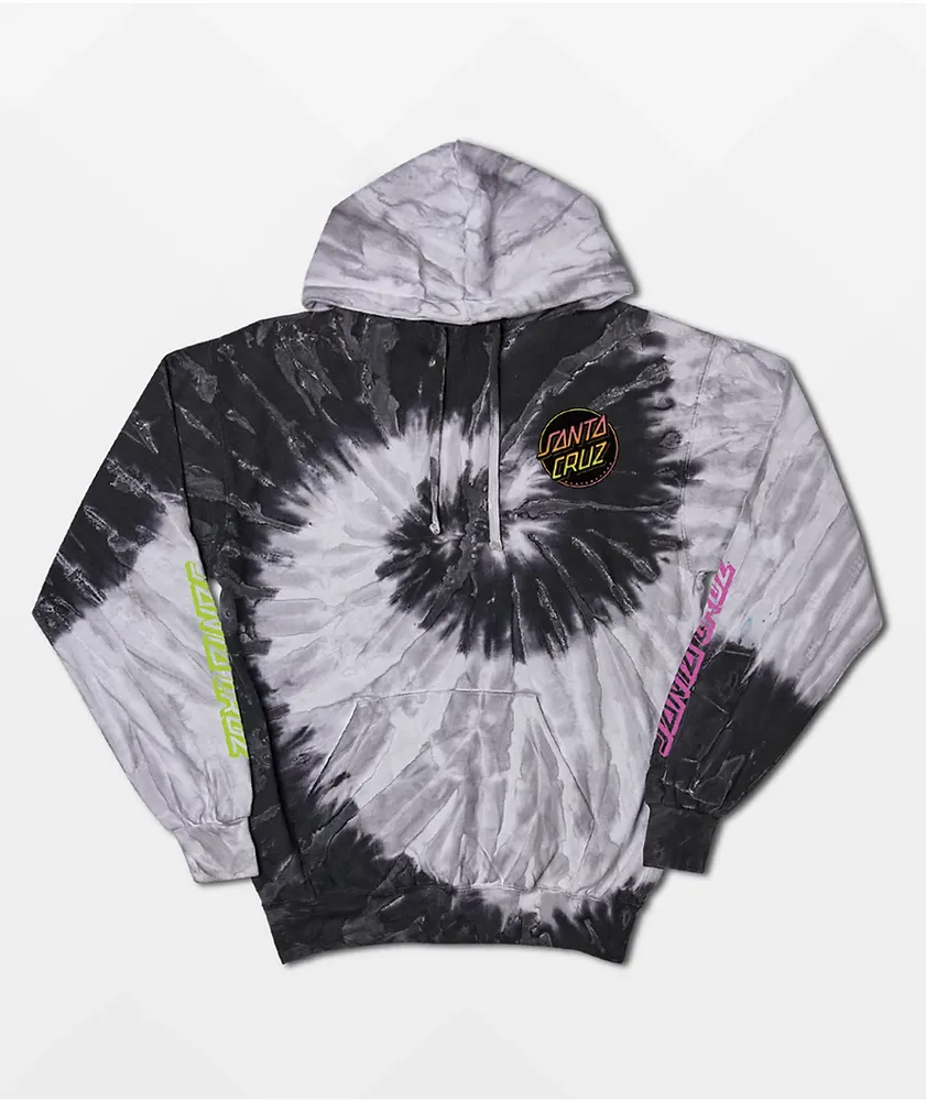 Santa Cruz Contra Dot Black & Grey Hoodie