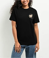 Santa Cruz Crackle Moon Black T-Shirt