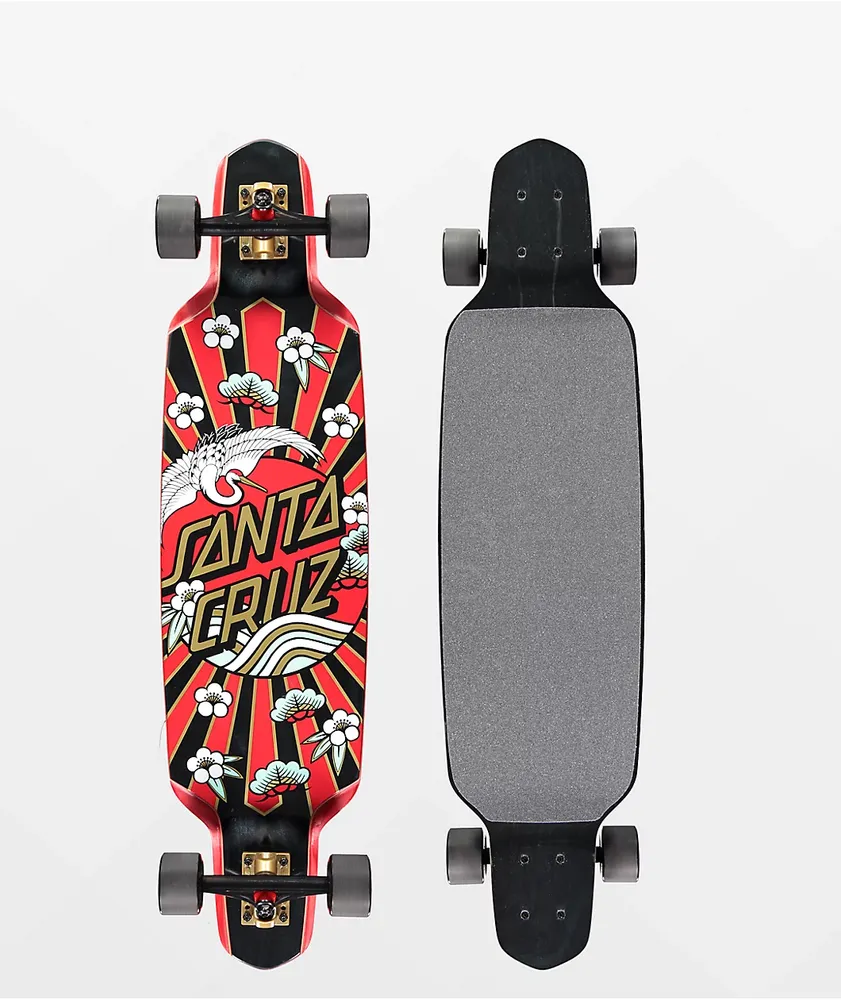 Santa Cruz Crane Dot 37.5" Drop Through Longboard Complete