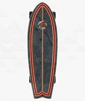 Santa Cruz Crane Dot Shark 8.8" Cruiser Skateboard Complete