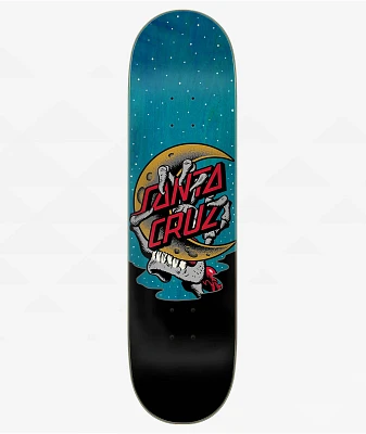 Santa Cruz Crescent Bone Hand 8.25" Birch Skateboard Deck