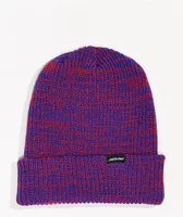 Santa Cruz Decoder Strip Navy & Red Marl Beanie