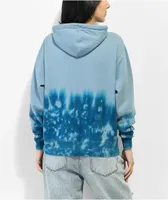 Santa Cruz Delfino Ego Flower Blue Tie Dye Hoodie