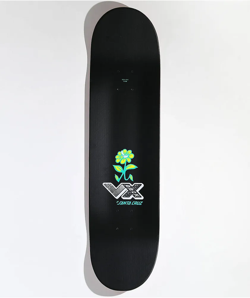 Santa Cruz Delfino Flower Crew VX 8.25" Skateboard Deck