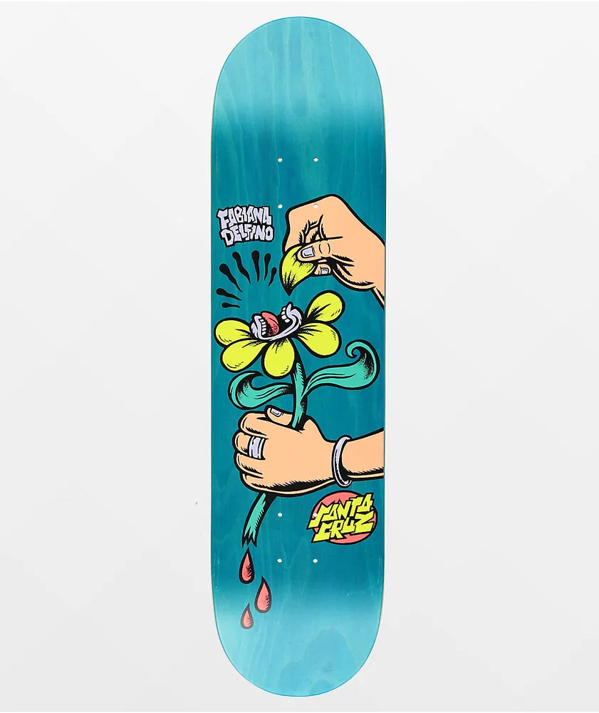 Santa Cruz Delfino Love Me Not 8.0" Skateboard Deck