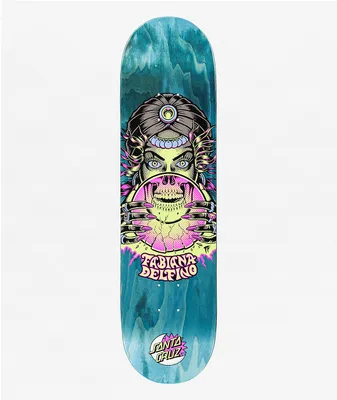 Santa Cruz Delfino fortune teller VX 8.25" Skateboard Deck