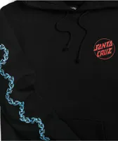 Santa Cruz Depth Dot Black Hoodie