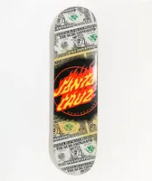 Santa Cruz Dollar Flame 8.0" Skateboard Deck