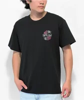 Santa Cruz Dressen Rose Crew 2 Black T-Shirt