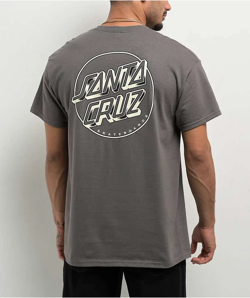 Santa Cruz Dressen Rose Grey T-Shirt