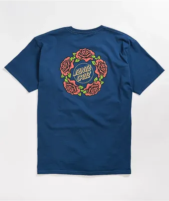 Santa Cruz Dressen Rose Ring Blue T-Shirt
