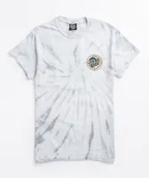 Santa Cruz Fiesta Wave Dot Grey Spider Tie Dye T-Shirt