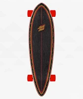 Santa Cruz Flame Ringed 33" Pintail Cruiser Complete