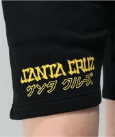 Santa Cruz Forge Hand Black Sweat Shorts