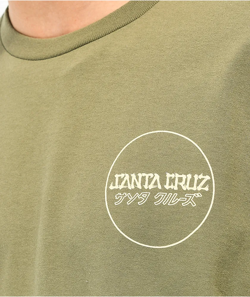 Santa Cruz Forge Hand Military Green T-Shirt