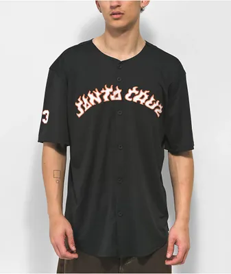 Santa Cruz Fremont Black Baseball Jersey