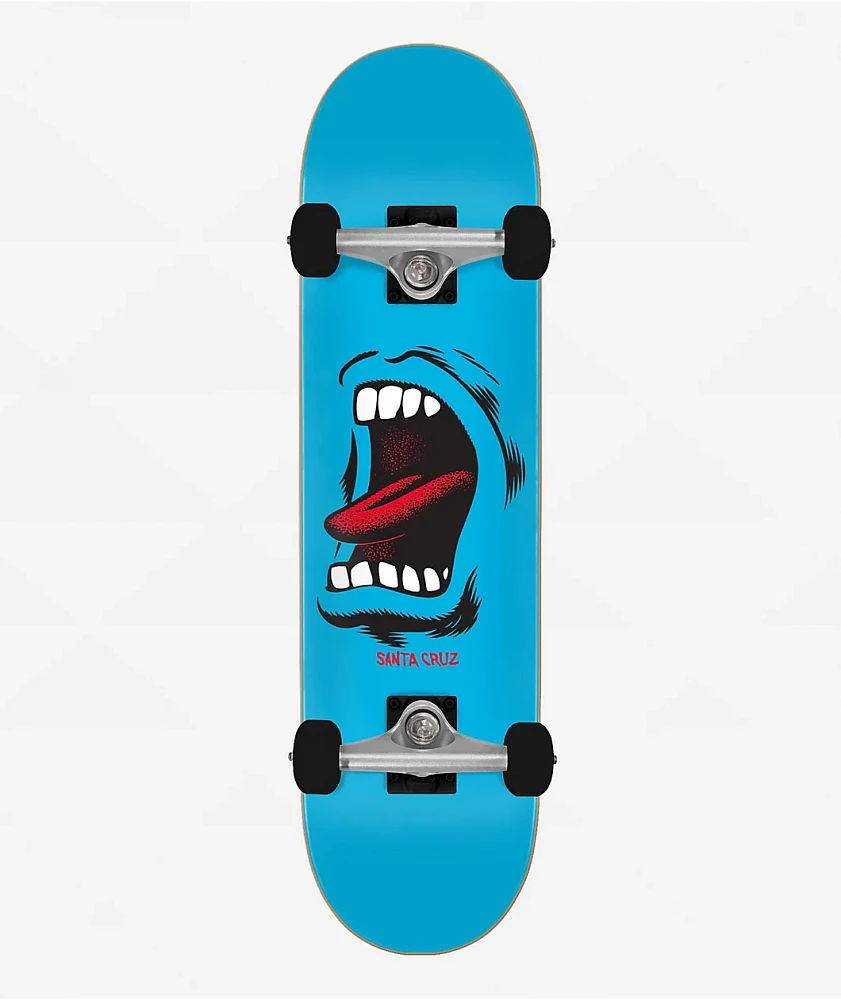Santa Cruz Full Screaming Big Mouth 8.0" Skateboard Complete