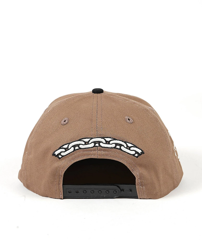 Santa Cruz Gorge Khaki Snapback Hat