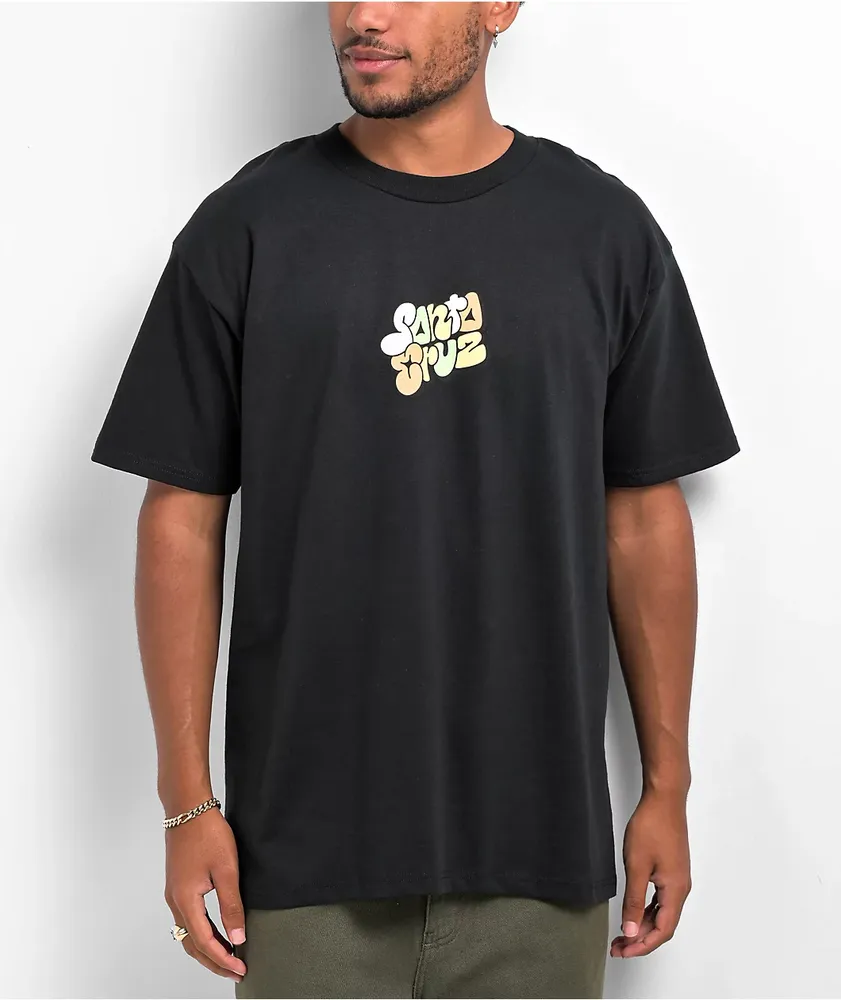 Santa Cruz Graffiti Black T-Shirt