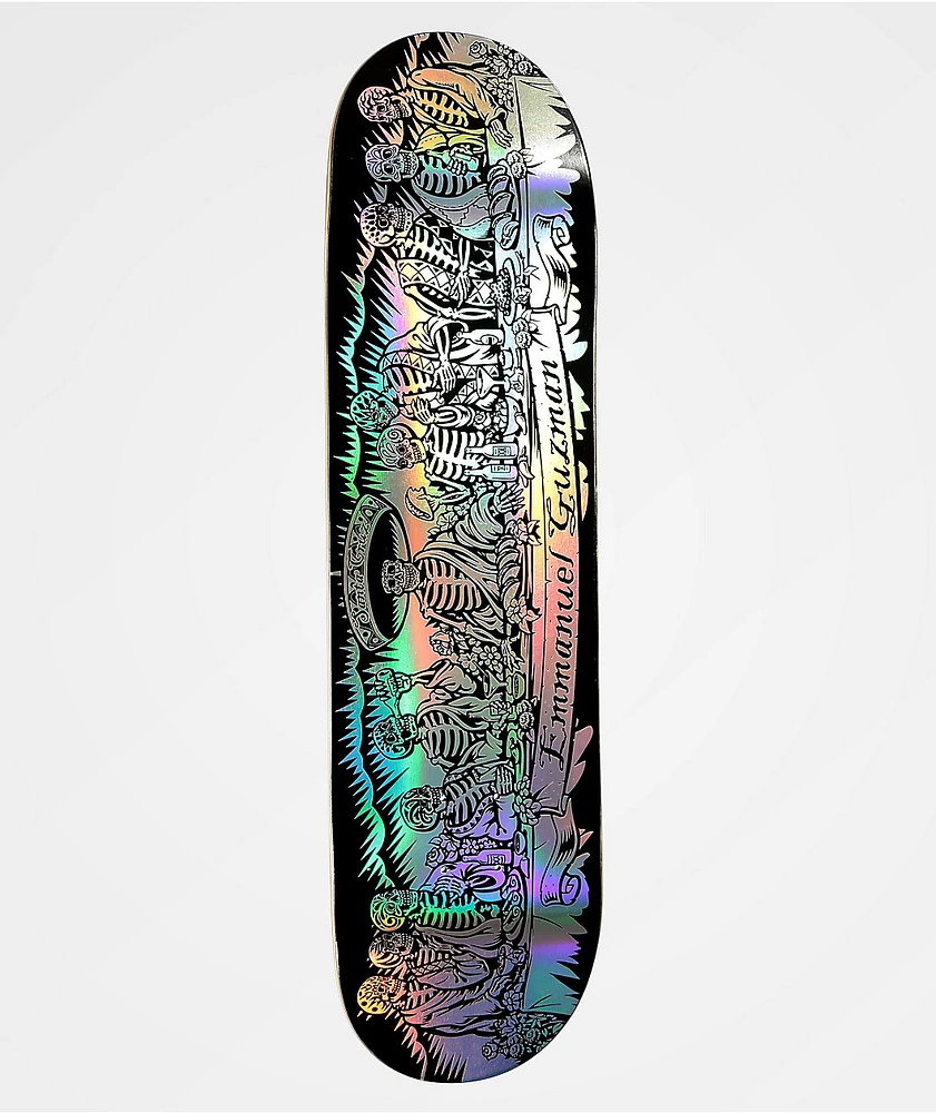 Santa Cruz Guzman 20 Years Dining With The Dead 8.27" Skateboard Deck