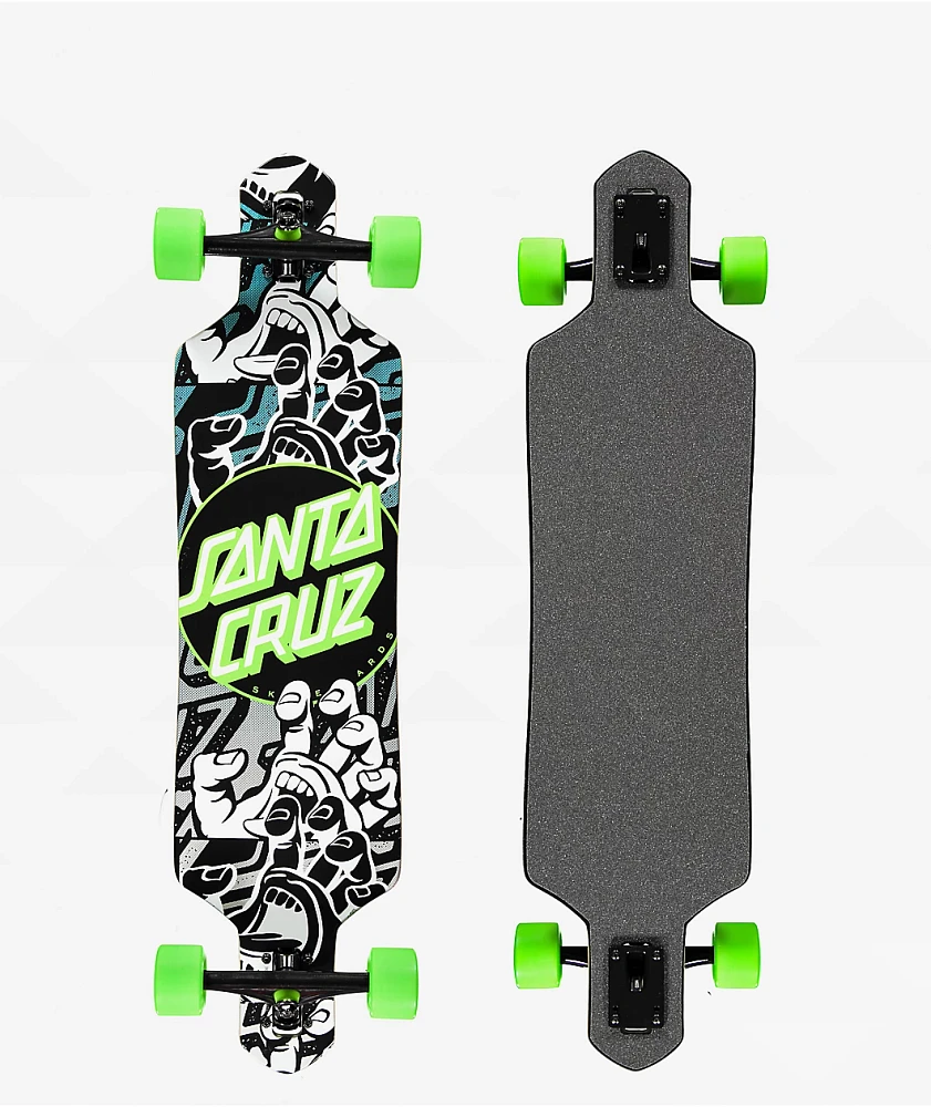 Santa Cruz Handled Dot 36" Drop Through Longboard Complete