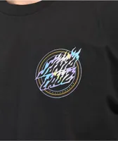 Santa Cruz Holo Flame Dot Black T-Shirt