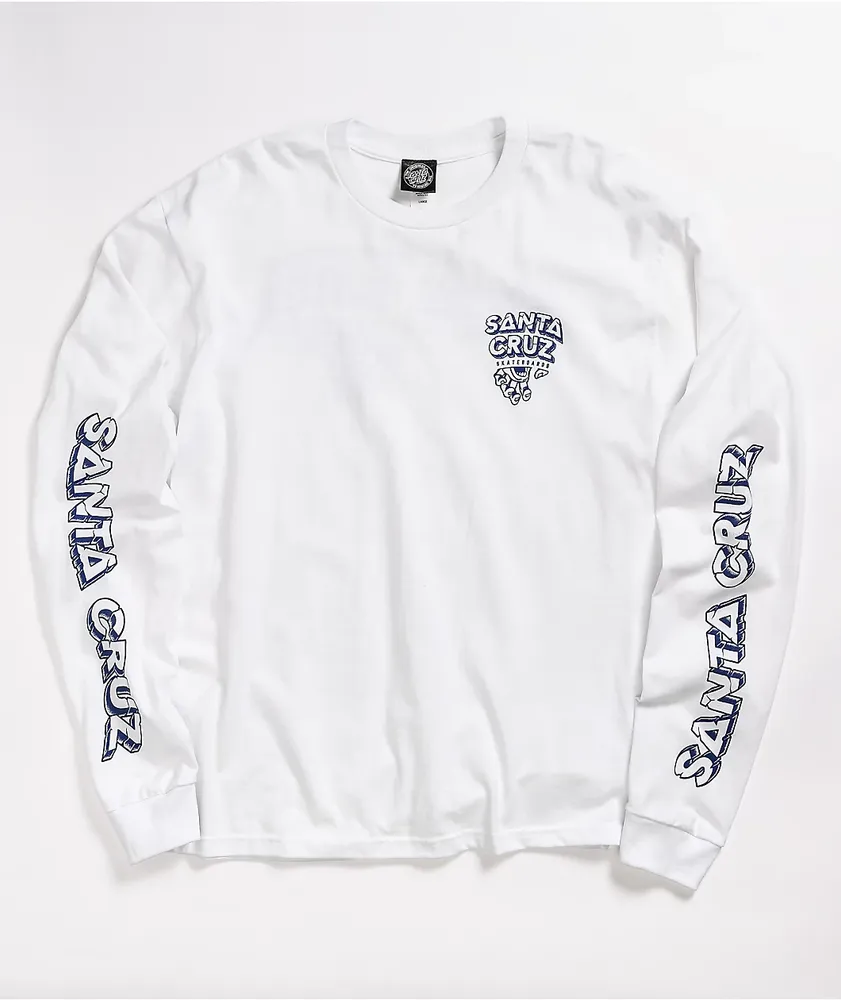 santa cruz long sleeve white