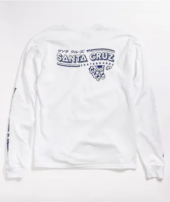 Santa Cruz Inherit White Long Sleeve T-Shirt