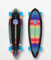 Santa Cruz Iridescent Dot 33" Cruiser Skateboard Complete