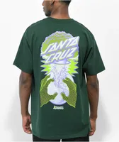 Santa Cruz Kendall End Of The World Dark Green T-Shirt