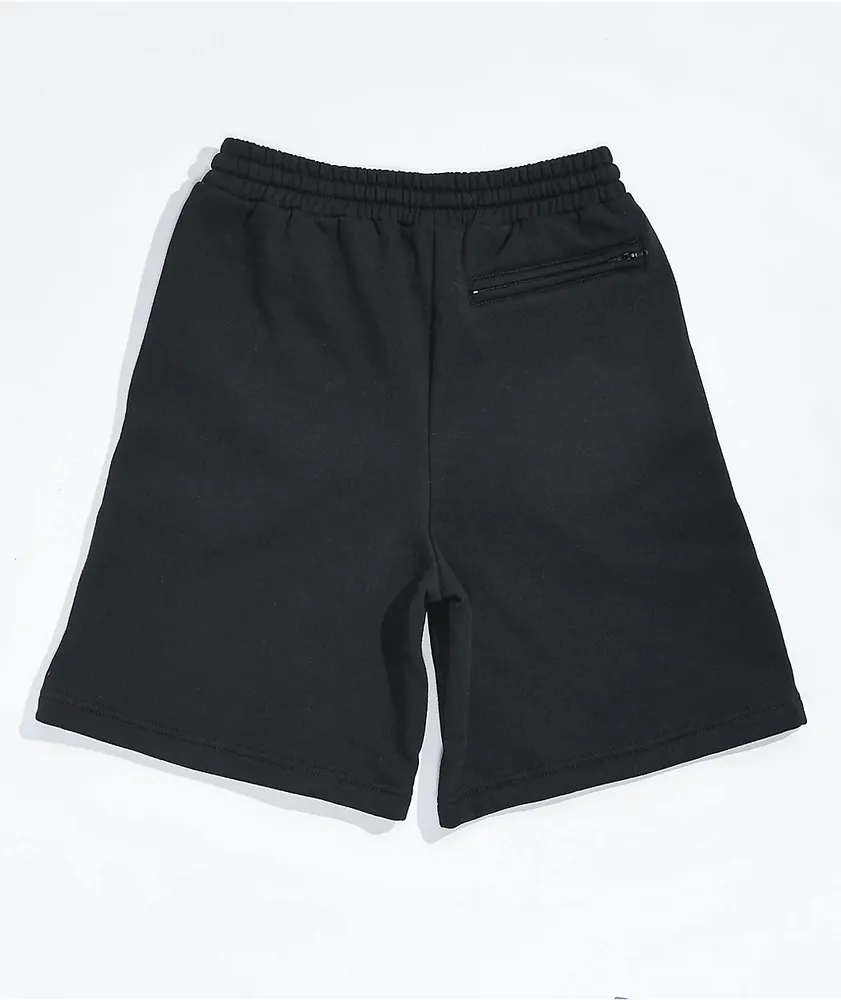 Santa Cruz Kids' Forge Hand Black Sweat Shorts