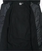 Santa Cruz Kids' Japan Dot Black Hooded Windbreaker Jacket