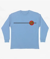 Santa Cruz Kids Classic Dot Light Blue Long Sleeve T-Shirt