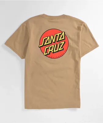 Santa Cruz Kids Classic Dot Sand T-Shirt