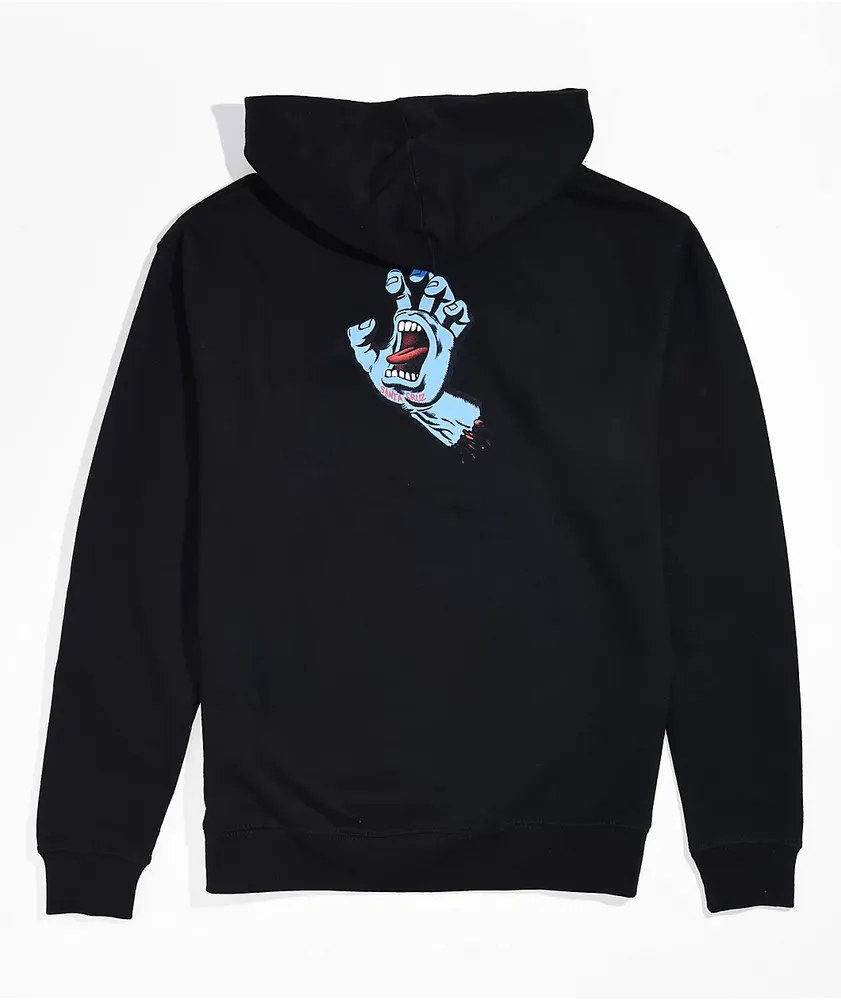 Santa Cruz Kids Screaming Hand Black Hoodie