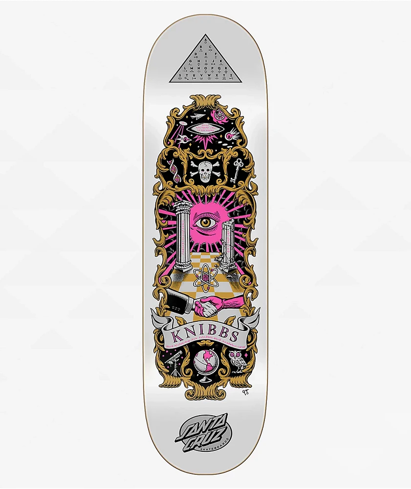 Santa Cruz Knibbs Cryptic 8.5" Skateboard Deck