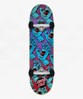 Santa Cruz Micro Gradient Hands 7.5" Skateboard Complete