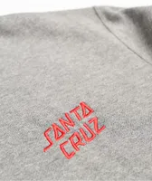 Santa Cruz Mixed Up Grey Crewneck Sweatshirt