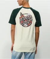 Santa Cruz Monarch Mushroom White & Green T-Shirt