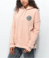 Santa Cruz Moonlight Dot Peach Hoodie