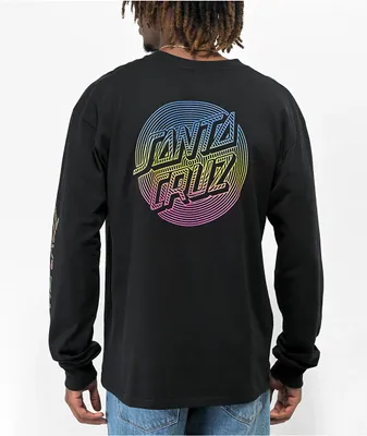 Santa Cruz Most Radiant Dot Black long Sleeve T-Shirt