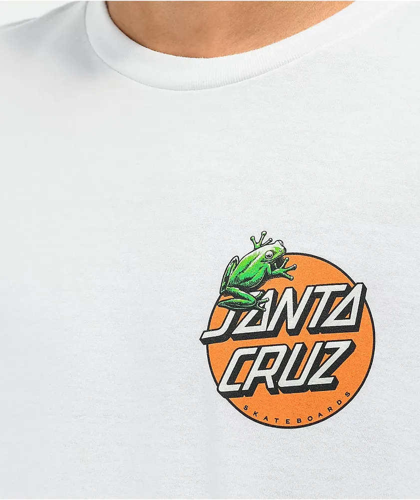 Santa Cruz Nature Dot White T-Shirt