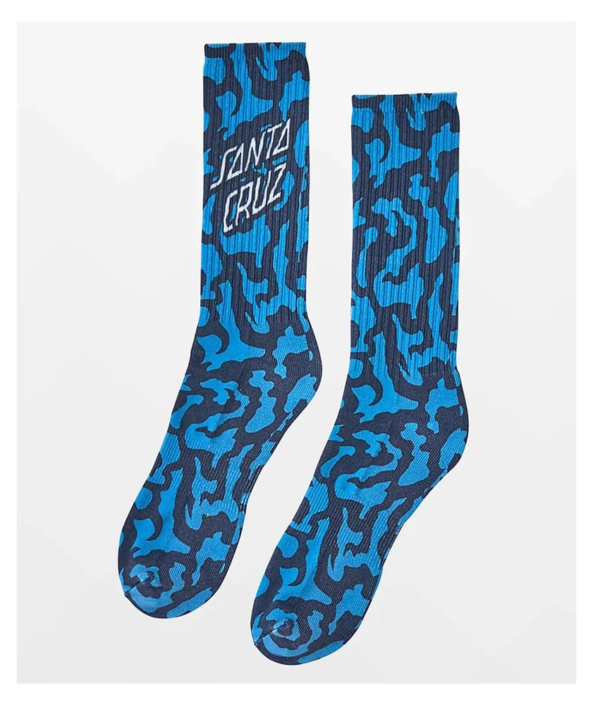 Santa Cruz Obscure Navy Crew Socks