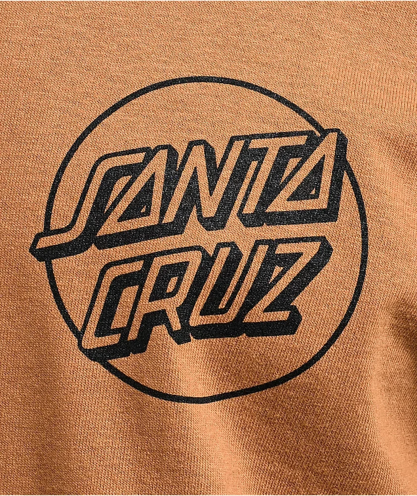 Santa Cruz Opus Dot Brown Sugar T-Shirt