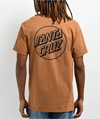 Santa Cruz Opus Dot Brown Sugar T-Shirt