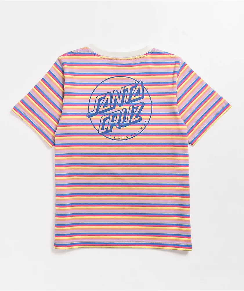 Santa Cruz Opus Dot Stripe Boyfriend T-Shirt