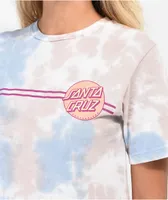 Santa Cruz Other Dot Blue & Brown Tie Dye T-Shirt